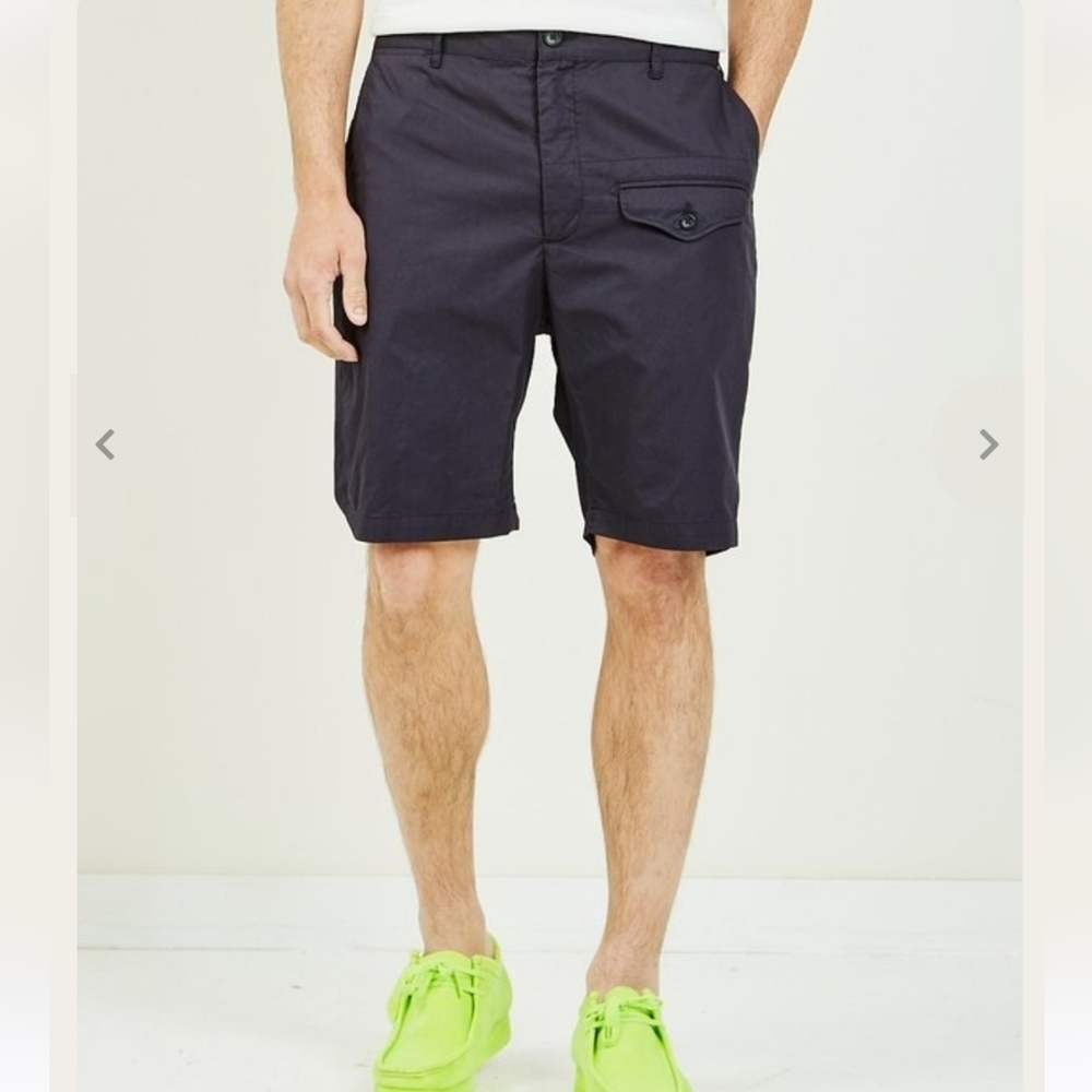Engineered Garments Ghurka Shorts in Dark Navy 32